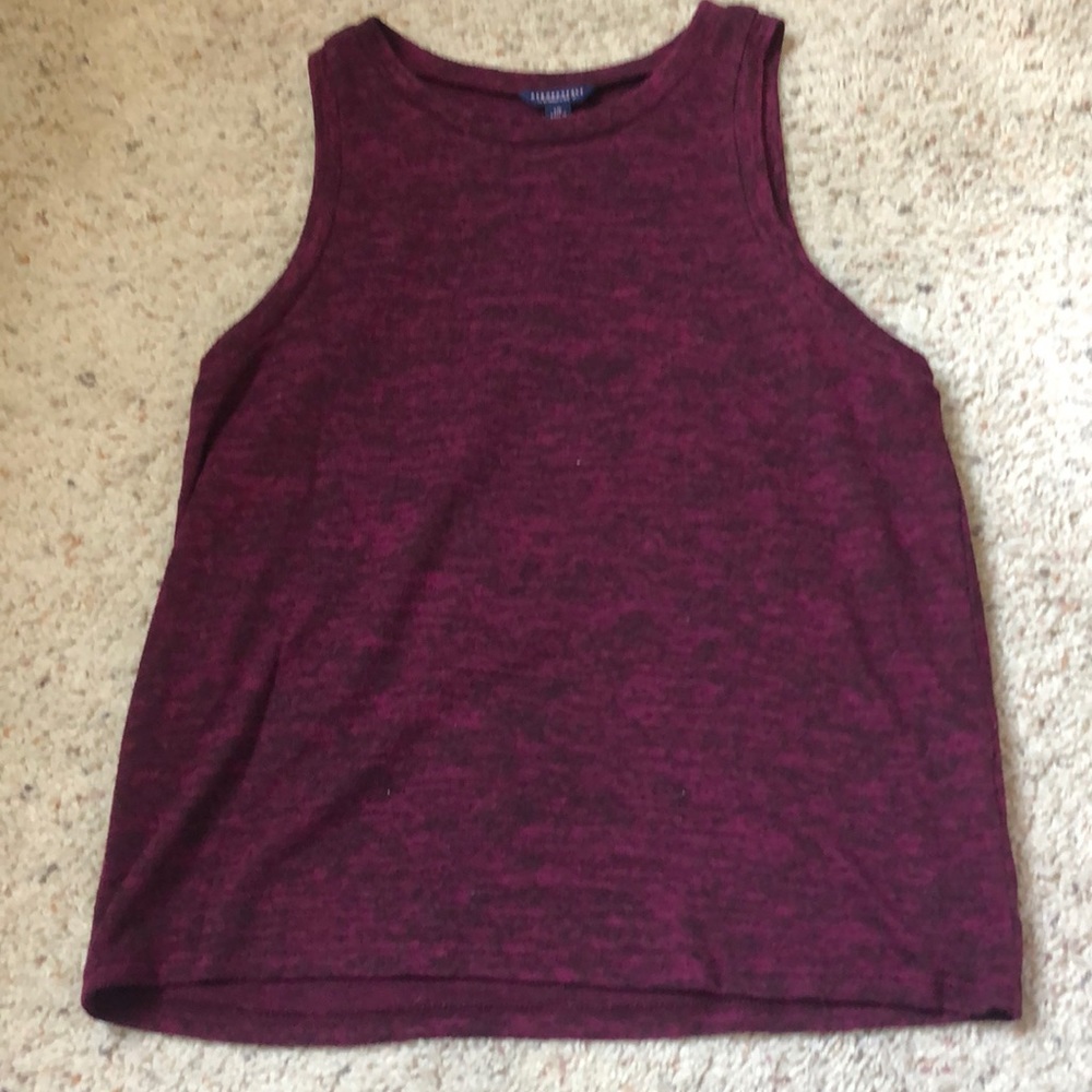 Red tank top